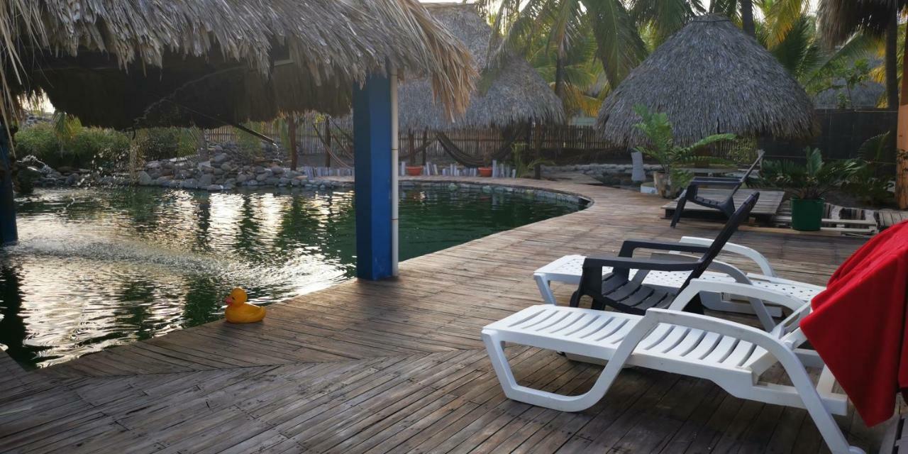Eco-Hotel Playa Quilombo Las Lisas Exterior foto